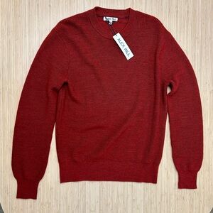 NWT Alex Mill Hank Crewneck Sweater in 100% Wool Size Small